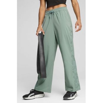 Pantaloni de trening cu croiala dreapta - pentru fitness