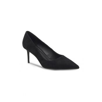 Pantofi dama -  399087 - Piele intoarsa - Negru