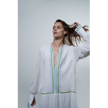 Rochie lejera cu maneci lungi