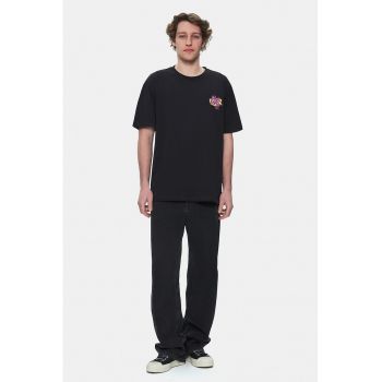 Tricou cu decolteu la baza gatului Char