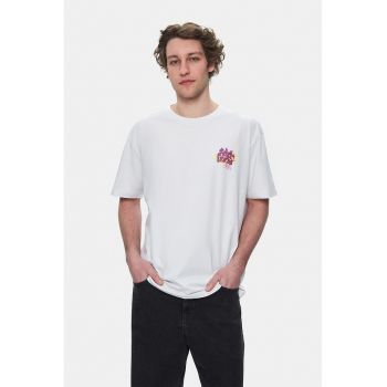 Tricou cu decolteu la baza gatului Char