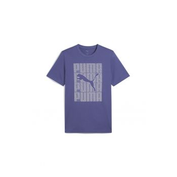 Tricou din amestec de bumbac cu imprimeu logo