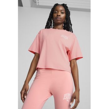 Tricou din bumbac cu imprimeu logo