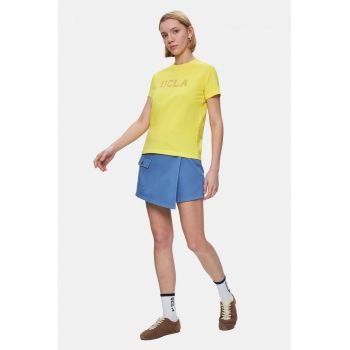 Tricou din bumbac cu imprimeu logo Isolde