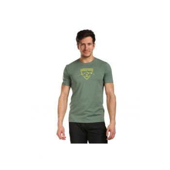 Tricou sport  Garove - Kaki - 2XL INTL - material Lyocell - uscare rapida