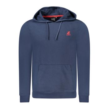 U.S. Grand POLO Hanorac barbati cu buzunar kangaroo si logo brodat - bleumarin -