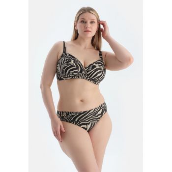 Bikini cu model in dungi