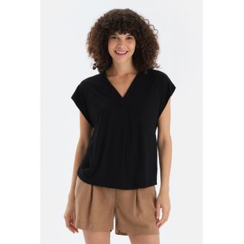 Bluza cu decolteu in V