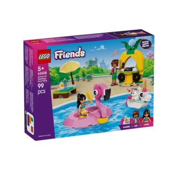 Lego Friends Unicorn & Flamingo Pool Party (42658)