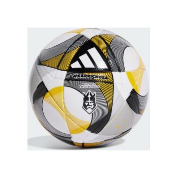 Minge de fotbal Adidas Kings League - marime 5 - alb/auriu/negru