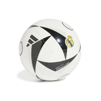 Minge fotbal Adidas Real Madrid Club Home - marime 5 - alb