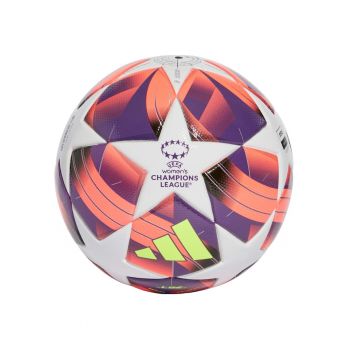 Minge fotbal Adidas WUCL League - marime 5 - alb/portocaliu