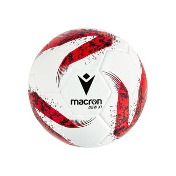 Minge fotbal  DEW XI FIFA QUALITY HYBRID - marimea 5 - alb/rosu/negru