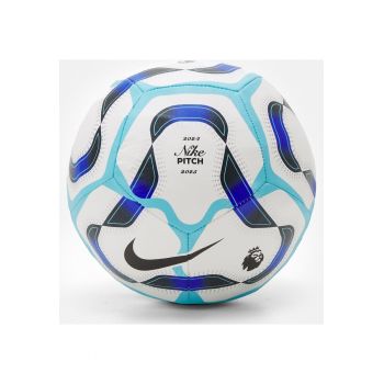 Minge fotbal  Premier League Pitch FA24 - marimea 5 - alb/albastru