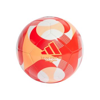 Minge oficiala fotbal Adidas Olympics Club - marime 5 - alb/albastru