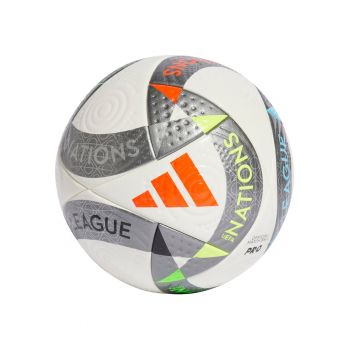 Minge oficiala fotbal Adidas UEFA Nations League - marime 5 - alb/gri