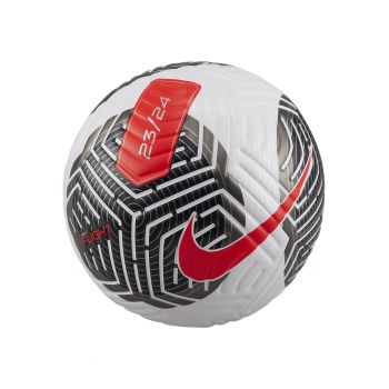Minge oficiala fotbal  Flight - marime 5 - alb/negru