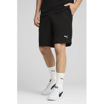 Pantaloni scurti cu talie elastica si buzunare laterale