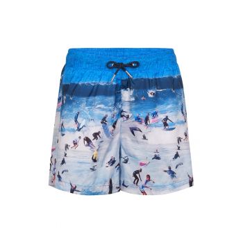 Pantaloni scurti de baie cu model foto