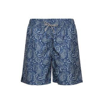Pantaloni scurti de baie cu model paisley