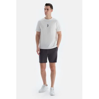 Pantaloni scurti din amestec de modal cu snur