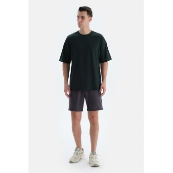 Pantaloni scurti din amestec de modal cu snur