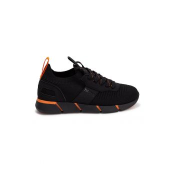 Pantofi sport slip-on de plasa tricotata