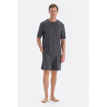 Pijama scurta din amestec de lyocell