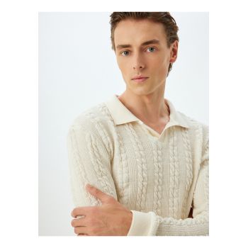 Pulover slim fit