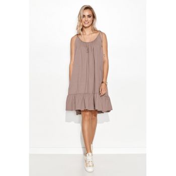 Rochie lejera cu bretele ajustabile -