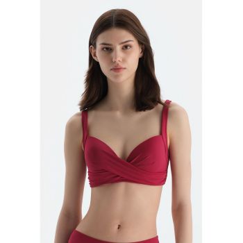 Sutien de baie cu burete si nod frontal