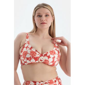 Sutien de baie cu model floral