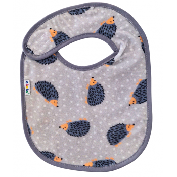 Baveta impermeabila din bumbac cu inchidere velcro  23x20cm Akuku Arici