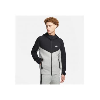 Bluza M  Tech Fleece Fz Windrunner Hoodie Dark Grey Heather/Black/White 3058