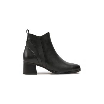 Botine dama -  304442 - Piele naturala - Verde