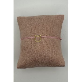 Bratara ajustabila cu talismane de aur de 14K