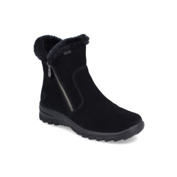 Cizme dama -  Piele - Negru - L7162-00