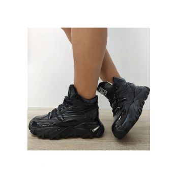 Ghete Casual Dama  Zgm1020 Negre - Negru -