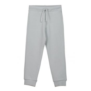 Pantaloni de trening din bumbac cu buzunar pe partea din spate