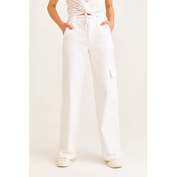 Pantaloni din amestec de bumbac