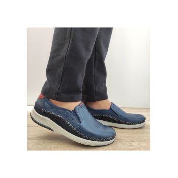 Pantofi Casual Barbati  39421 Bleumarin - Bleumarin -