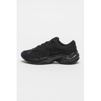 Pantofi sport cu insertii de piele si piele intoarsa AL8
