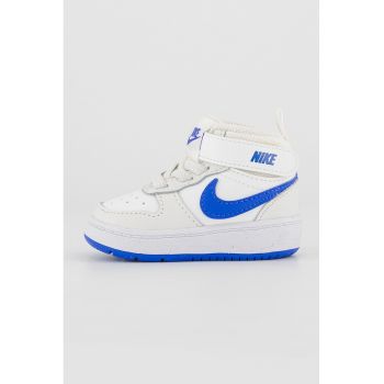Pantofi sport mid-cut cu garnituri de piele Court Borough