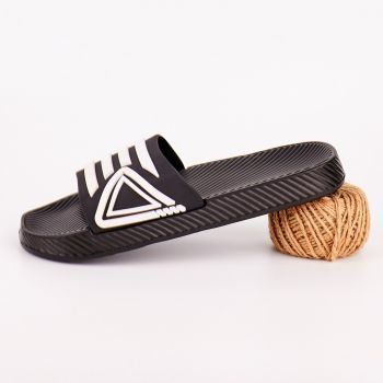 Papuci Baiat Negru/Alb Fadrus