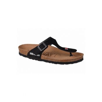 Papuci -  Sandalias Esclavas Bios GNW20408-01 - Negru
