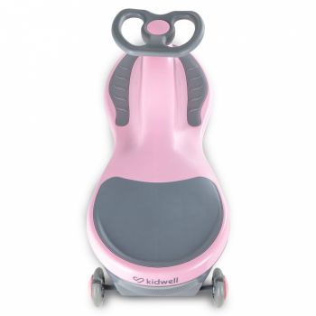PlasmaCar gravitational Kidwell Rollo Roz, roti LED, greutate admisa 100 kg, varsta 3 ani+