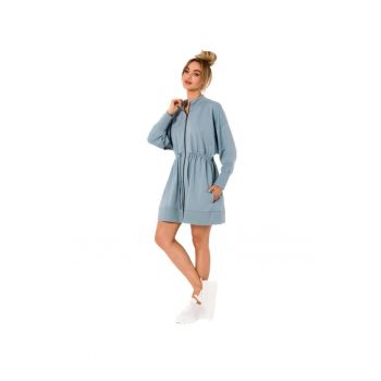 Rochie cu fermoar si decupaje in spate