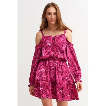 Rochie scurta cu imprimeu