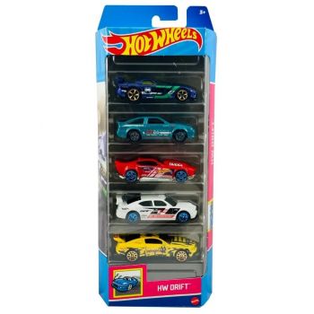 SET 5 MASINI HOT WHEELS HW DRIFT