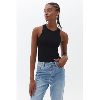 Top crop slim fit